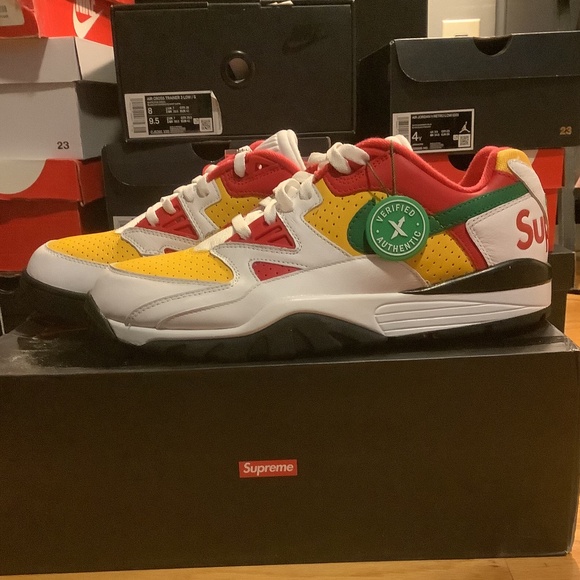 NWT Supreme Nike Air Cross Trainer 3 Mens Size 12 AUTHENTICATED - Picture 3 of 15